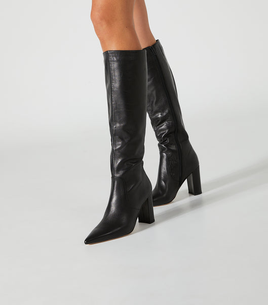 Botas hasta las rodillas Tony Bianco Epic Black Venice 8.5cm Negras | PEDFL54983