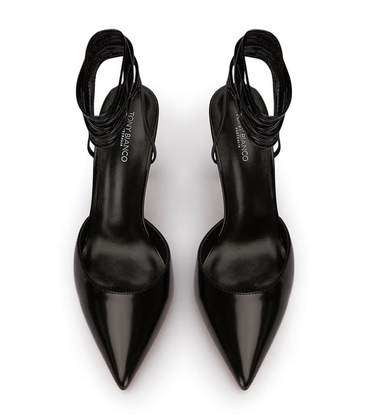 Tacones De Novia Tony Bianco Acer Black Hi Shine 10.5cm Negras | FPEUI25546