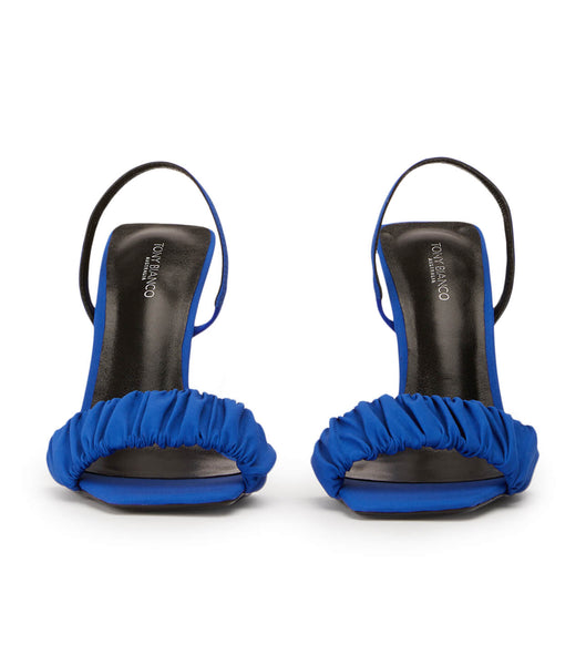 Tacones De Novia Tony Bianco Nixon Azure Crepe 10.5cm Azur | QPEWA93297