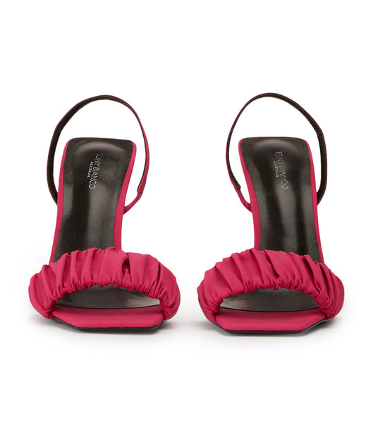 Tacones De Novia Tony Bianco Nixon Persian Crepe 10.5cm Rojas | BPESO54922